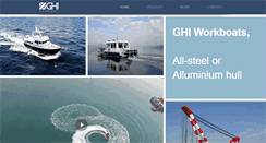 Desktop Screenshot of ghiworkboats.com